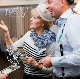 New Year's corporate party in Chelyabinsk.